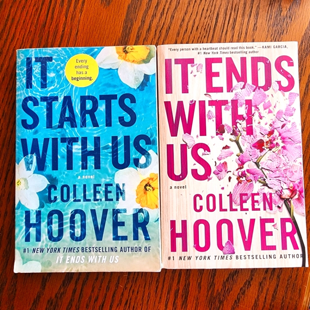 Colleen Hoover Set - It Ends With Us & It Starts With Us